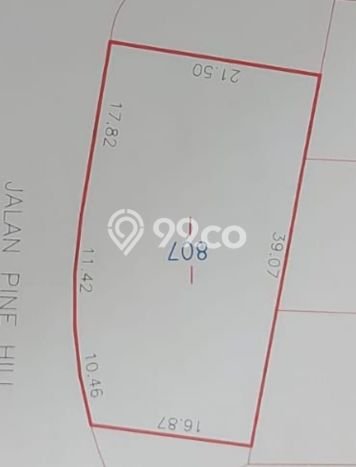 Dijual Tanah di Bandung, Luas 807m2 SHM Dijual Tanah di Bandung, Luas 807m2 SHM