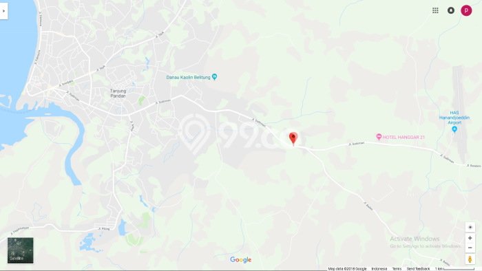 Dijual Tanah Lokasi Tanjung Pandan, Belitung Seluas 10969m2 Dijual Tanah Lokasi Tanjung Pandan, Belitung Seluas 10969m2