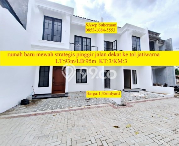 Rumah Modern 3 KT di Jatiwarna Bekasi Unfurnished Rumah Modern 3 KT di Jatiwarna Bekasi Unfurnished