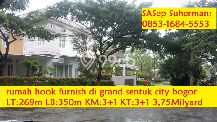 Rumah Mewah LB 350m2 Siap Pakai Desain Elegan di Bogor Nirwana Residence, Bogor Rumah Mewah LB 350m2 Siap Pakai Desain Elegan di Bogor Nirwana Residence, Bogor