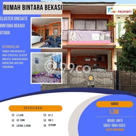 Rumah Luas Asri 3 KT Siap Huni di Bintara Bekasi Rumah Luas Asri 3 KT Siap Huni di Bintara Bekasi