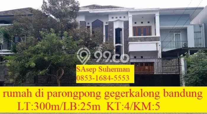 Jual Rumah Mewah Megah Dengan View Eksklusif di Geger Kalong, Bandung Jual Rumah Mewah Megah Dengan View Eksklusif di Geger Kalong, Bandung