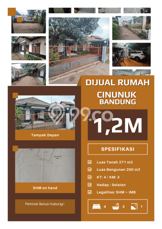 Rumah Modern Minimalis 4 KT Siap Huni di Cibiru Rumah Modern Minimalis 4 KT Siap Huni di Cibiru