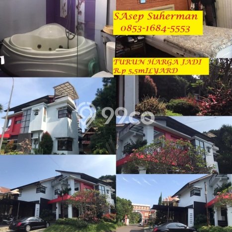 Ready to Use! Premium House LT 378m2 Desain Elegan di Geger Kalong Ready to Use! Premium House LT 378m2 Desain Elegan di Geger Kalong
