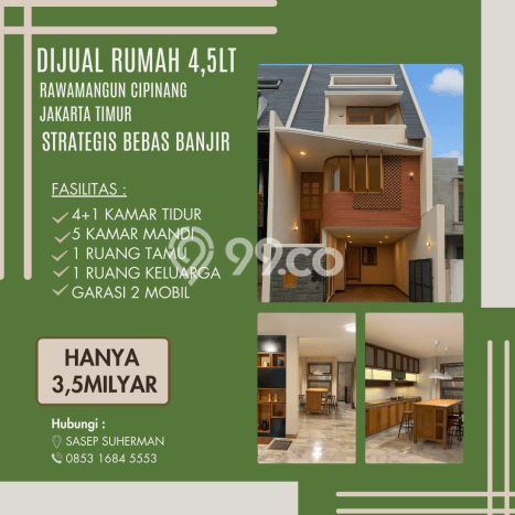 Rumah Luxury Modern Siap Huni di Rawamangun Jakarta Timur Rumah Luxury Modern Siap Huni di Rawamangun Jakarta Timur