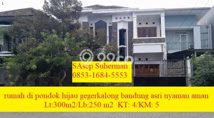 Jual Rumah Mewah Megah Dengan View Eksklusif di Geger Kalong, Bandung Jual Rumah Mewah Megah Dengan View Eksklusif di Geger Kalong, Bandung
