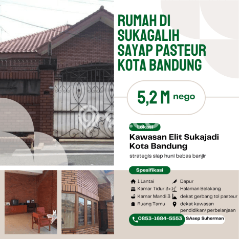 Hunian Super Elit dengan Akses Paling Strategis di Pasteur, Bandung Hunian Super Elit dengan Akses Paling Strategis di Pasteur, Bandung