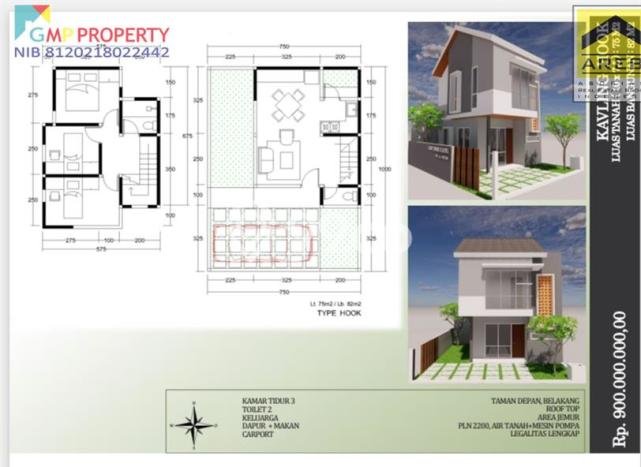 Rumah Modern 3 KT di Jati Mekar Bekasi Unfurnished Rumah Modern 3 KT di Jati Mekar Bekasi Unfurnished