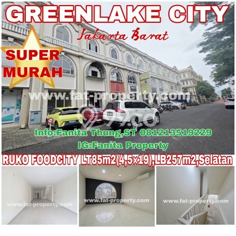 Unit Ruko Dijual di Jakarta Barat LT 85m2 & LB 257m2 Unit Ruko Dijual di Jakarta Barat LT 85m2 & LB 257m2