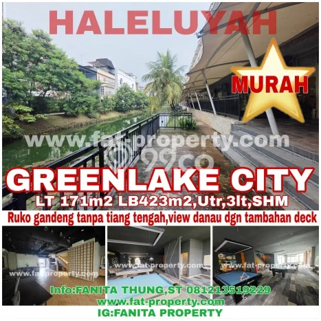 Ruko Dijual di Jakarta Barat LT 171m2 & LB 423m2 Lokasi Terbaik! Ruko Dijual di Jakarta Barat LT 171m2 & LB 423m2 Lokasi Terbaik!
