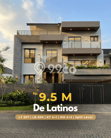 Rumah Mewah LB 500m2 Siap Pakai Desain Elegan di BSD Delatinos, Tangerang Rumah Mewah LB 500m2 Siap Pakai Desain Elegan di BSD Delatinos, Tangerang