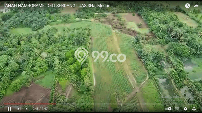 Tanah Komersial Dijual di Namo Rambe Deli Serdang 33m2 Tanah Komersial Dijual di Namo Rambe Deli Serdang 33m2