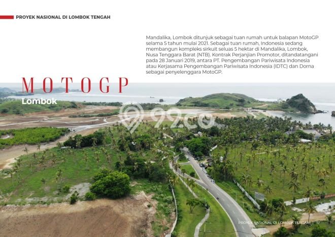 Tanah Dijual Lokasi Pujut, Lombok Tengah Luas 60773m2 Legalitas Aman Tanah Dijual Lokasi Pujut, Lombok Tengah Luas 60773m2 Legalitas Aman