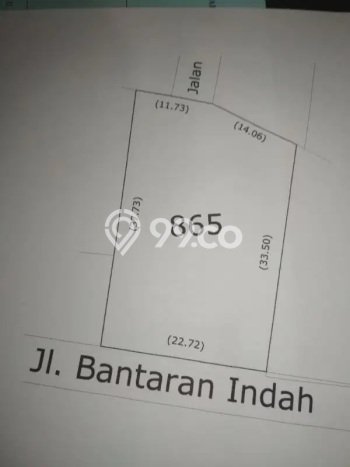 Lahan Kosong Dijual di Malang dengan Area 865m2 Lahan Kosong Dijual di Malang dengan Area 865m2