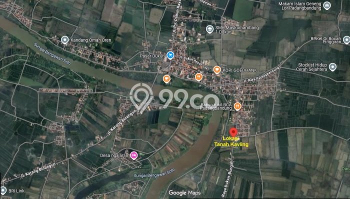Tanah Komersial Dijual di Bungah Gresik 80m2 Tanah Komersial Dijual di Bungah Gresik 80m2