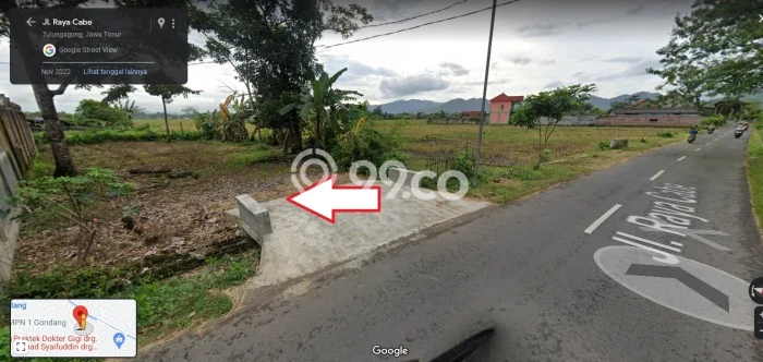 Tanah di Tulungagung, Tulungagung Luas 433m2 Dijual Segera Tanah di Tulungagung, Tulungagung Luas 433m2 Dijual Segera