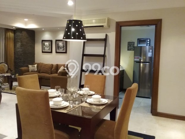 Apartemen Nyaman untuk Disewa, 3 Kamar di Jakarta Selatan Apartemen Nyaman untuk Disewa, 3 Kamar di Jakarta Selatan