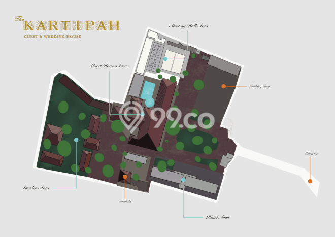 POTENSI BESAR! Hotel Kawasan , Luas 4353m2m², Posisi Jalan Utama POTENSI BESAR! Hotel Kawasan , Luas 4353m2m², Posisi Jalan Utama