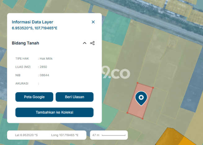 Tanah di Cileunyi, Bandung Luas 8000m2 Dijual Segera Tanah di Cileunyi, Bandung Luas 8000m2 Dijual Segera
