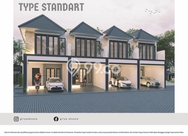Rumah Modern 3 KT di Ketintang Surabaya Unfurnished Rumah Modern 3 KT di Ketintang Surabaya Unfurnished