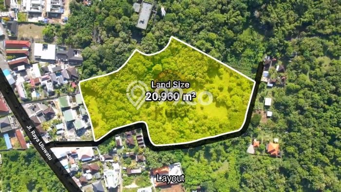 Tanah Dijual Area Strategis di uluwatu Badung 20960m2 Tanah Dijual Area Strategis di uluwatu Badung 20960m2