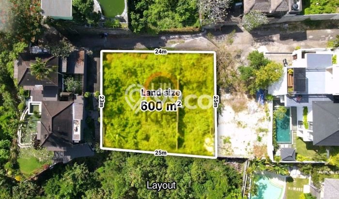 Tanah Dijual di Badung Seluas 600m2 Strategis Tanah Dijual di Badung Seluas 600m2 Strategis