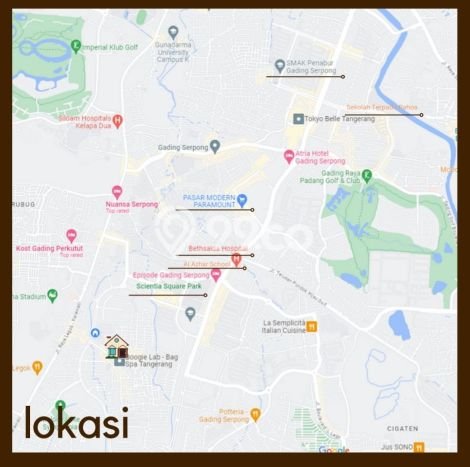 For Sale! Premium House LT 210m2 Desain Modern di Gading Serpong For Sale! Premium House LT 210m2 Desain Modern di Gading Serpong