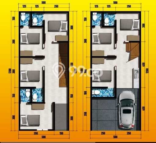 Rumah Strategis dengan Luas Tanah 59m² di Kawasan Gayungan, Surabaya Rumah Strategis dengan Luas Tanah 59m² di Kawasan Gayungan, Surabaya