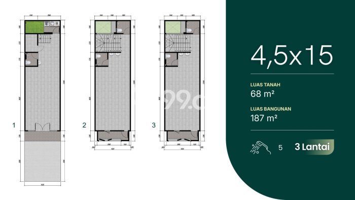 Kost untuk Dijual di Wonorejo Punya 11 Kamar Kost untuk Dijual di Wonorejo Punya 11 Kamar