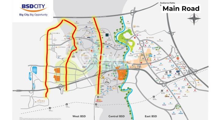 Kavling Tanah untuk Dijual di BSD, Tangerang, Luas 250000m2 Kavling Tanah untuk Dijual di BSD, Tangerang, Luas 250000m2