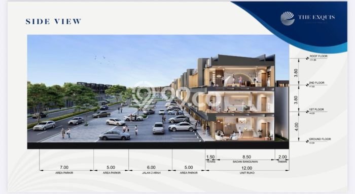 Unit Ruko Dijual di Tangerang LT 50m2 & LB 144m2 Unit Ruko Dijual di Tangerang LT 50m2 & LB 144m2
