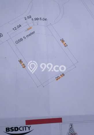 Tanah Strategis Dijual di BSD Tangerang Selatan 606m2 Tanah Strategis Dijual di BSD Tangerang Selatan 606m2