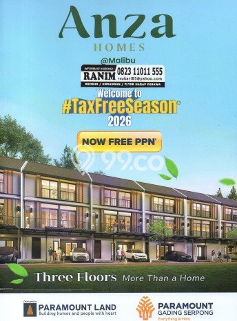Rumah Minimalis 3 Kamar LT 48m2 di Gading Serpong Rumah Minimalis 3 Kamar LT 48m2 di Gading Serpong