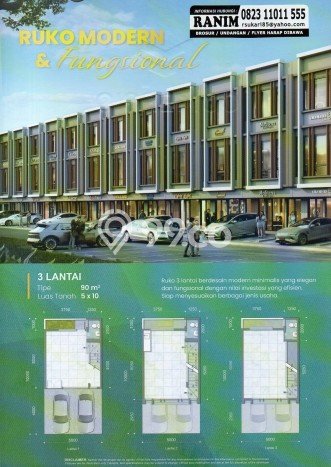 Ruko Paling Dicari LB 90m2 Dijual di BSD Ruko Paling Dicari LB 90m2 Dijual di BSD