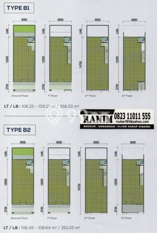 Ruko Dijual di Tangerang LT 108m2 & LB 352m2 Lokasi Terbaik! Ruko Dijual di Tangerang LT 108m2 & LB 352m2 Lokasi Terbaik!