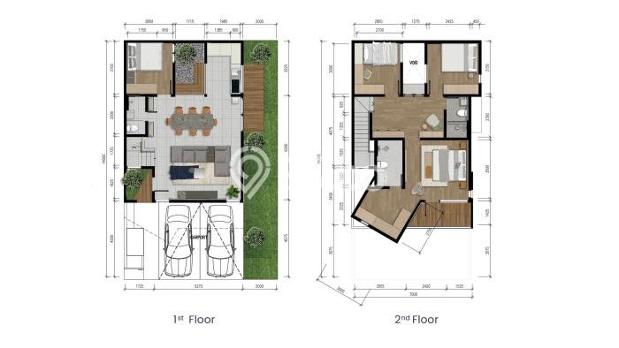 Rumah Modern Minimalis 4 Kamar Siap Huni di Cisauk Rumah Modern Minimalis 4 Kamar Siap Huni di Cisauk