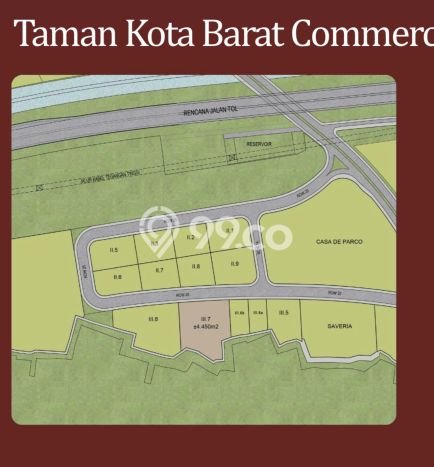 Dijual Tanah 4450m2 di BSD, Tangerang Dijual Tanah 4450m2 di BSD, Tangerang