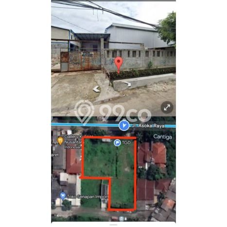 Gudang Lokasi Premium di Joglo, Luas 1100m², Jalan Utama Gudang Lokasi Premium di Joglo, Luas 1100m², Jalan Utama