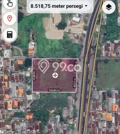 Lahan Dijual Lokasi Krian, Sidoarjo dengan Luas Tanah 8819m2 dan Status - Lahan Dijual Lokasi Krian, Sidoarjo dengan Luas Tanah 8819m2 dan Status -