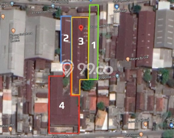 Gudang Dijual di Waru Sidoarjo dengan LB 2792m2 Gudang Dijual di Waru Sidoarjo dengan LB 2792m2