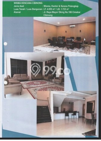 Unit Komersial Dijual di Cibinong Bogor Luas Bangunan 1723m2 Unit Komersial Dijual di Cibinong Bogor Luas Bangunan 1723m2