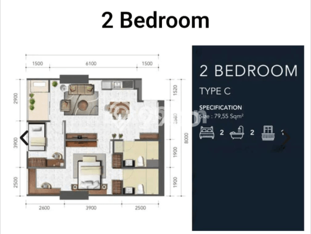 Siap Milik Apartemen Elit 2 KT & 2 KM di Pancoran, Jakarta Selatan Siap Milik Apartemen Elit 2 KT & 2 KM di Pancoran, Jakarta Selatan