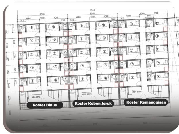 Tersedia Rumah Kost di Kemanggisan, Jakarta Barat 0 Kamar Tersedia Rumah Kost di Kemanggisan, Jakarta Barat 0 Kamar
