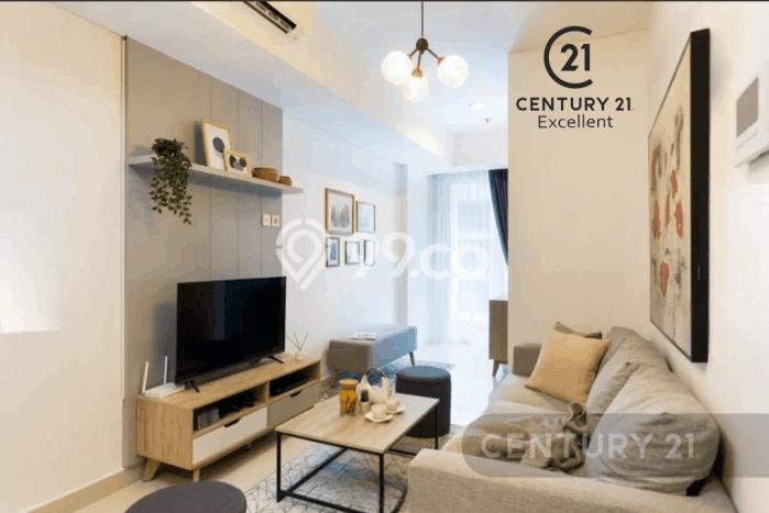 Apartemen Nyaman untuk Disewa, 2 Kamar di Jakarta Selatan Apartemen Nyaman untuk Disewa, 2 Kamar di Jakarta Selatan