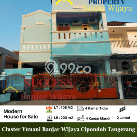 Rumah 4 Kamar di Pinggir Kota Banjar Wijaya, Tangerang - Harga Menarik Rumah 4 Kamar di Pinggir Kota Banjar Wijaya, Tangerang - Harga Menarik