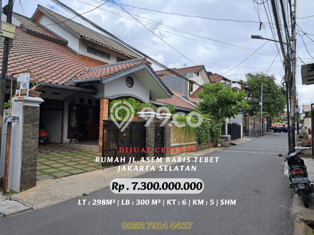 Siap Huni Rumah Mewah 6 Kamar di Tebet Dekat ke Mana Saja Siap Huni Rumah Mewah 6 Kamar di Tebet Dekat ke Mana Saja