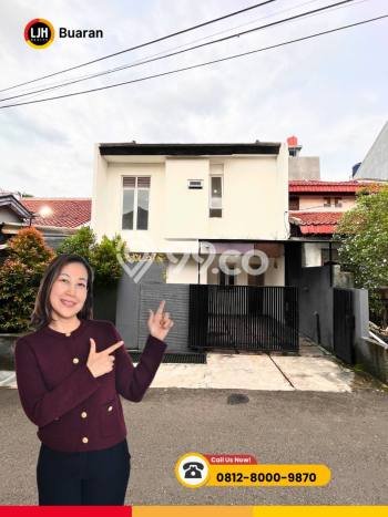 Rumah Strategis Minimalis Lb 200m2 di Duren Sawit, Jakarta Timur Rumah Strategis Minimalis Lb 200m2 di Duren Sawit, Jakarta Timur