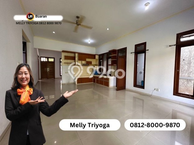 Rumah Mewah LB 120m2 Siap Pakai Desain Elegan di Pondok Bambu, Jakarta Timur Rumah Mewah LB 120m2 Siap Pakai Desain Elegan di Pondok Bambu, Jakarta Timur