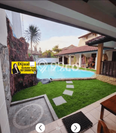 Ready to Use! Luxury House LT 375m2 Desain Elegan di Pakuwon Indah Ready to Use! Luxury House LT 375m2 Desain Elegan di Pakuwon Indah