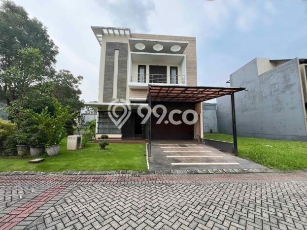 Rumah Luxury Modern Tanpa Renovasi di Pakuwon Indah Surabaya Rumah Luxury Modern Tanpa Renovasi di Pakuwon Indah Surabaya